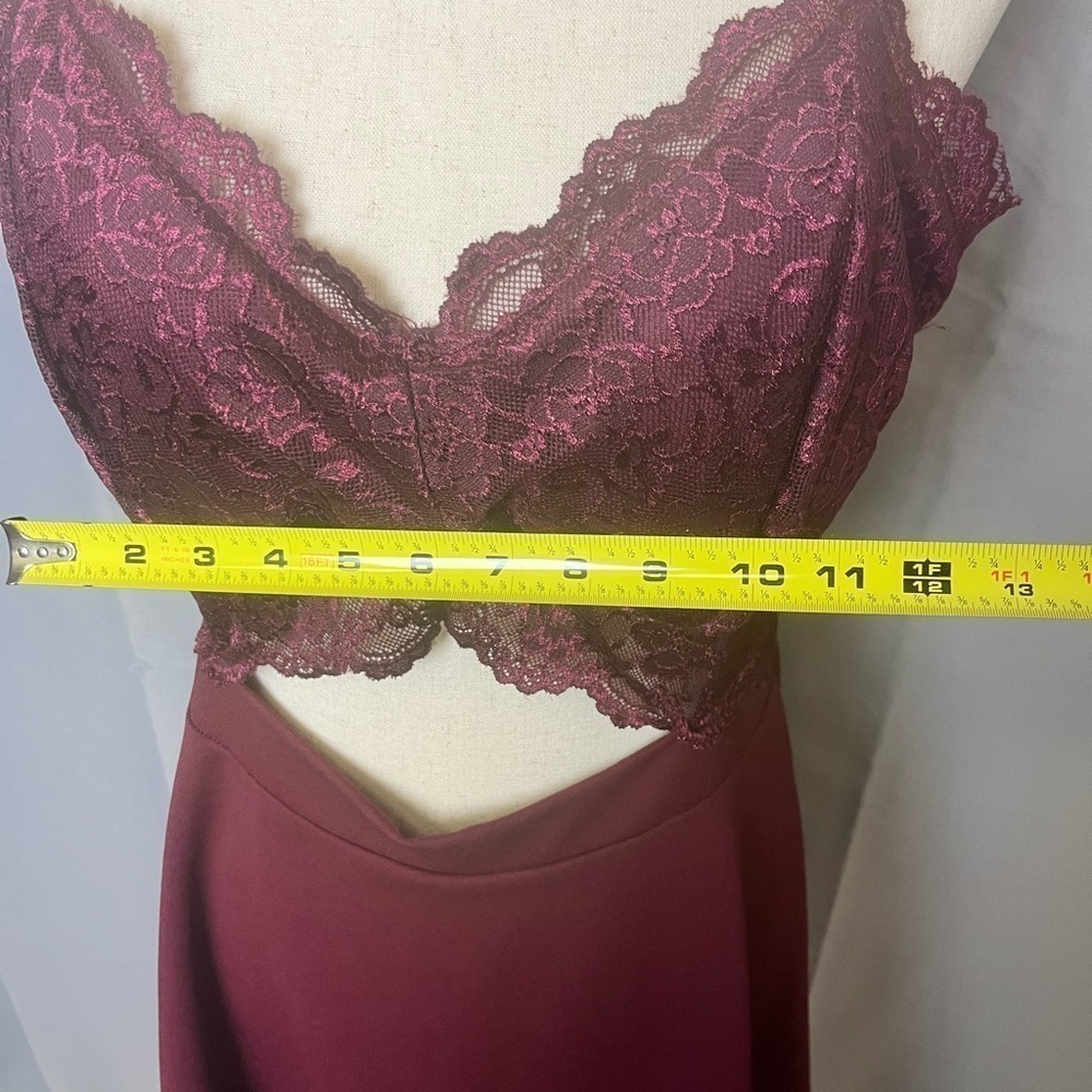 O’DELILAH PROM DRESS Mid length dress with cut out middle EUC - Picture 12 of 17